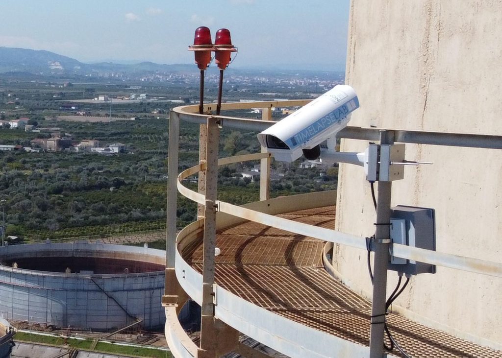 Video timelapse building site Skopje